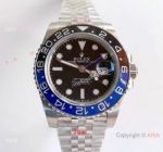 Noob Factory Rolex Replica GMT-Master II 126710BLNR Jubilee Watch (V10)